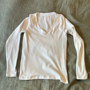 Athleta Renew V Neck Long Sleeve